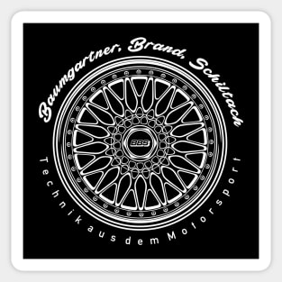 BBS Classic Wheels Rims Sticker